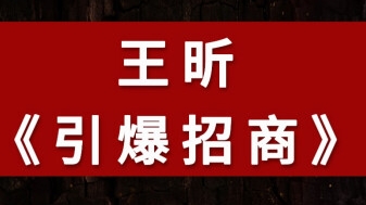 大商之道王昕老师介绍