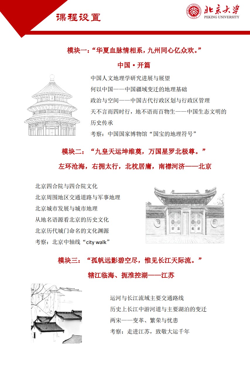 北京大学“地理视角看历史”专题研修班