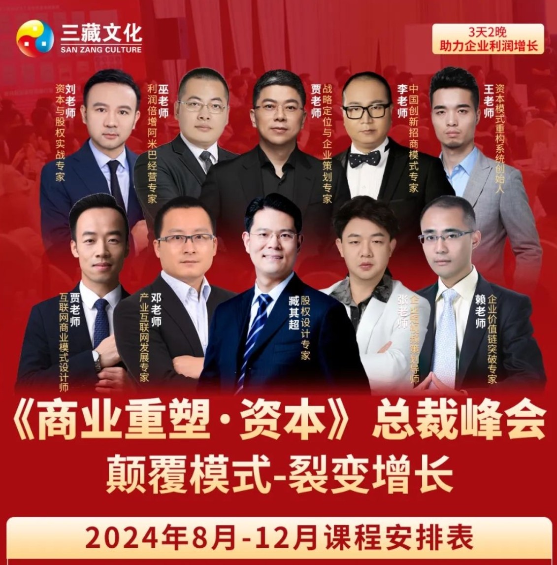 三藏资本臧其超2024年《商业重塑·资本》总裁峰会：颠覆模式，裂变增长