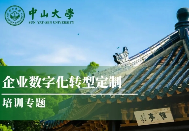 2024年介绍：中山大学企业数字化转型定制培训