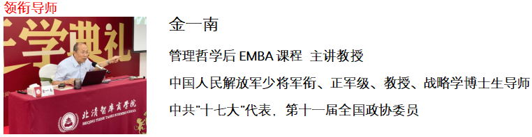 北清智库商学院管理哲学后EMBA商业领袖高端项目