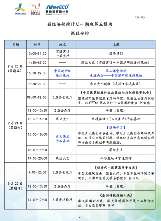 2024年9月20-22日新经济领跑计划一期班北京开课通知 何如意《中国医药健康行业政策动向与创新投资机会》